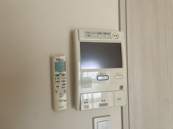 セキュリティ　※別部屋の写真です