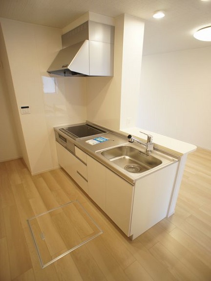 キッチン　対面キッチンで利便性が良いです♪