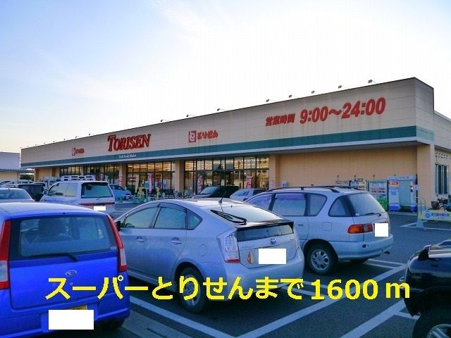 スーパー　とりせん（スーパー）まで1600m