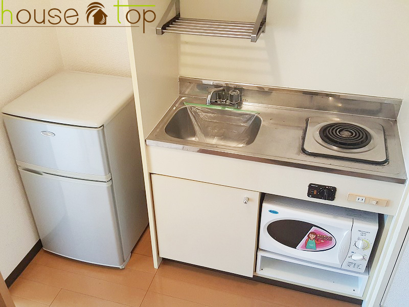 キッチン　システムキッチン！電気コンロ付き♪