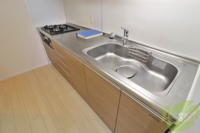 キッチン　調理のしやすい　広々キッチン！