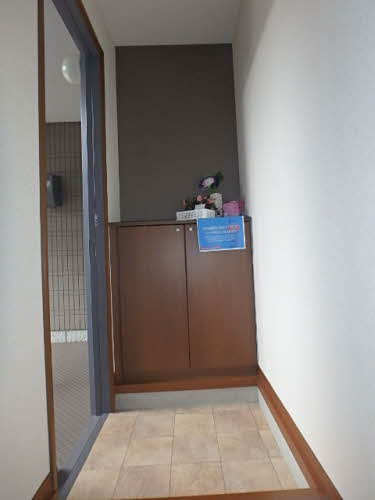 玄関　シューズBOXついてます♪