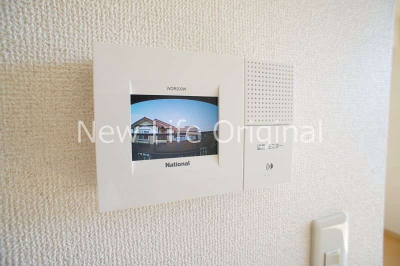 セキュリティ　室内から来訪者を確認できるTVモニターホン付きで安心です☆