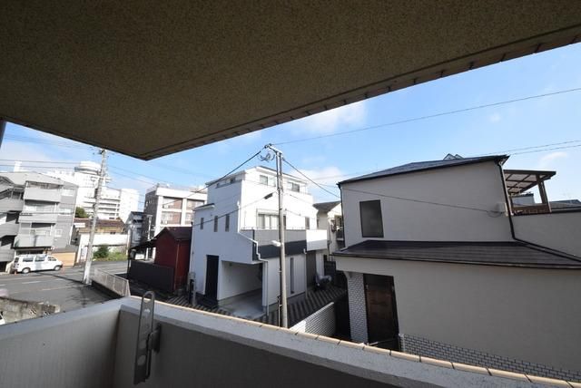 眺望　角部屋です