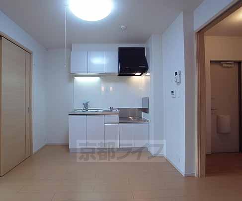 キッチン　２口コンロ設置可です。