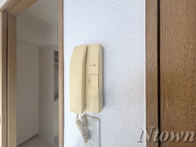 セキュリティ　インターフォンです。