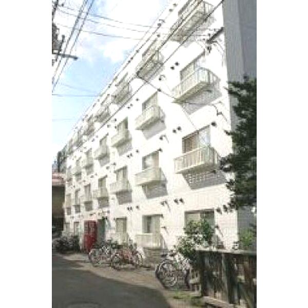 建物外観　敷金・礼金不要！ガス上限付き！ウインドウエアコン設置！