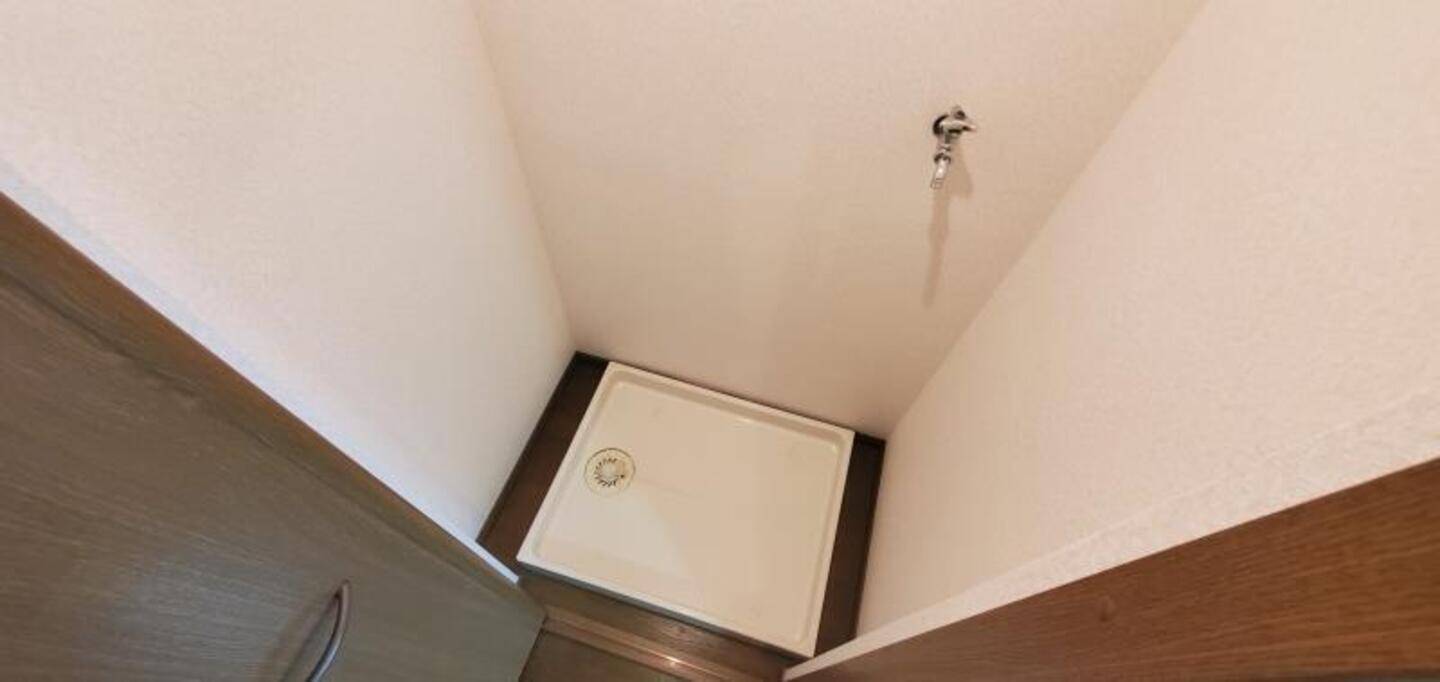 洗面設備　洗濯機置場