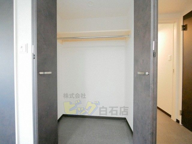 収納　広々ウォークインクローゼット完備しています♪