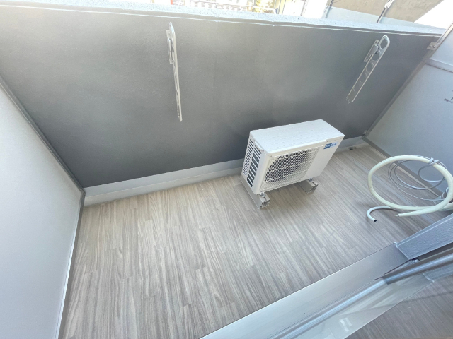 バルコニー　２０３号室の写真です。