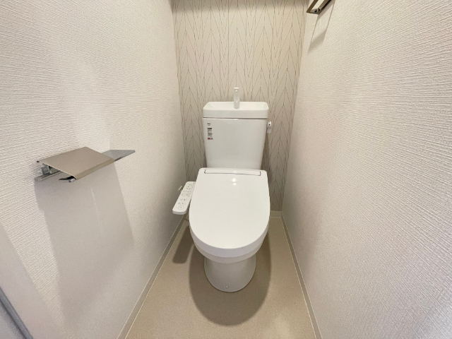 トイレ　２０３号室の写真です。