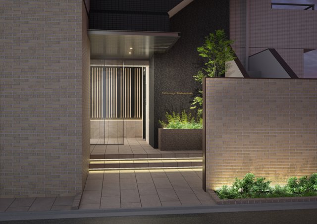 建物外観　パース