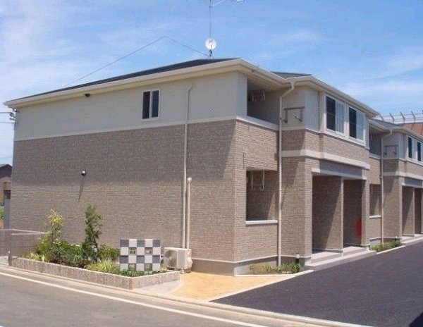 建物外観　ペットと一緒にお住まい頂けるアパートです。