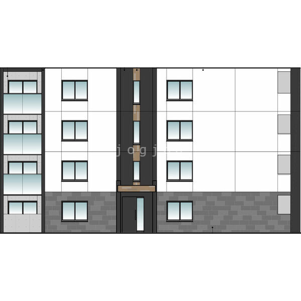 建物外観　外観パース