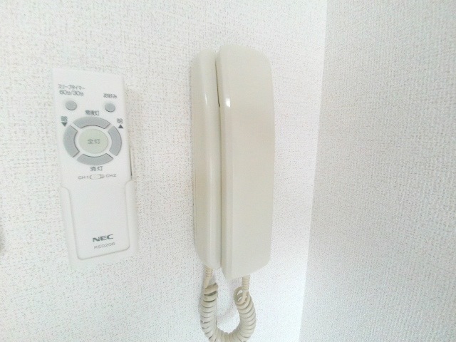 セキュリティ　訪問者のチェックが出来るTVモニターホン