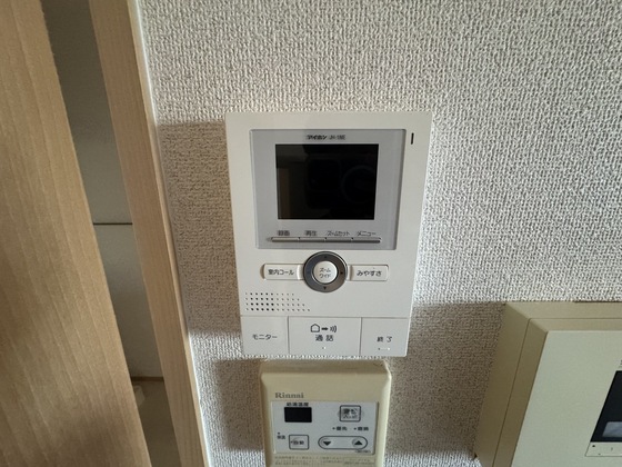 セキュリティ　※別部屋の写真です