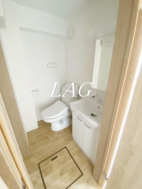 洗面設備　洗面台です。