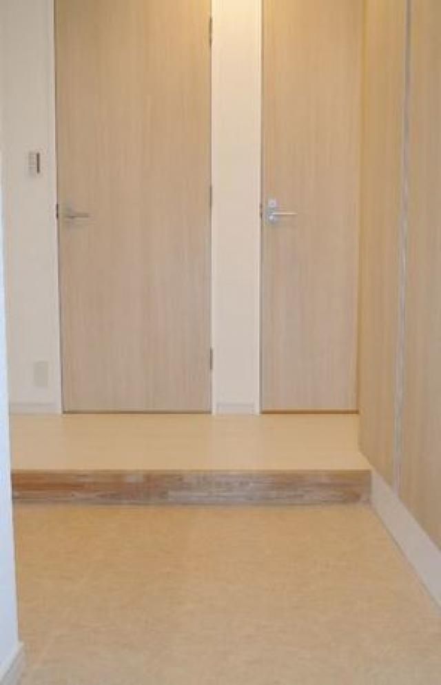 玄関　■モニタ付インターホン付き玄関■シューズラック■ダウンライト