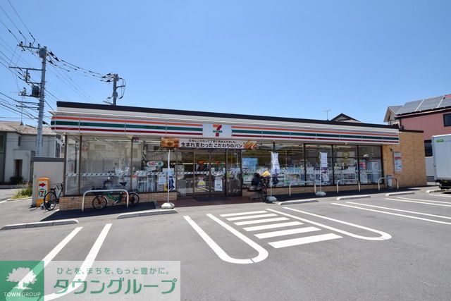 コンビニ　セブンイレブン狛江水道道路店（コンビニ）まで80m