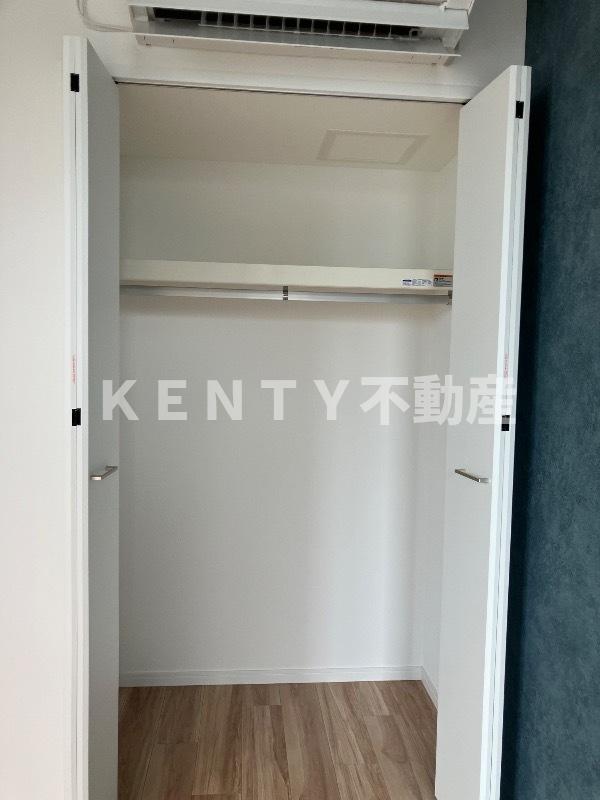 収納　大きなスペースがあり、収納には困りません