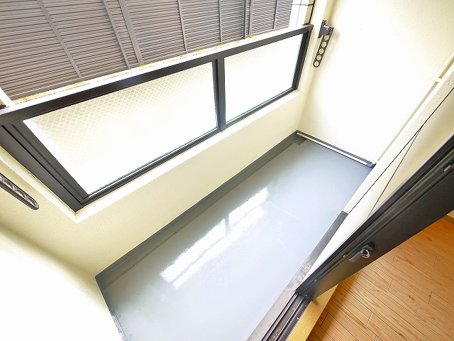 バルコニー　広々としたバルコニーです