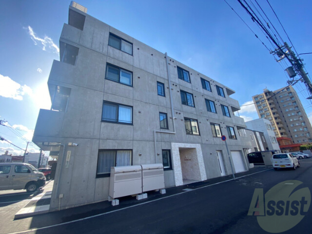 建物外観　札幌市中央区南１２条西「Ｂｏｒｎ１２１４」