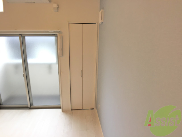 収納　クローゼットがありました。お洋服や荷物はここへ