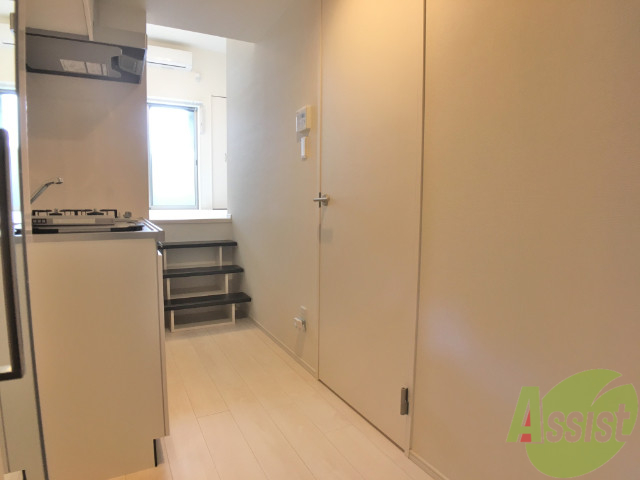 玄関　玄関からの様子を撮影してみました。動線になります。