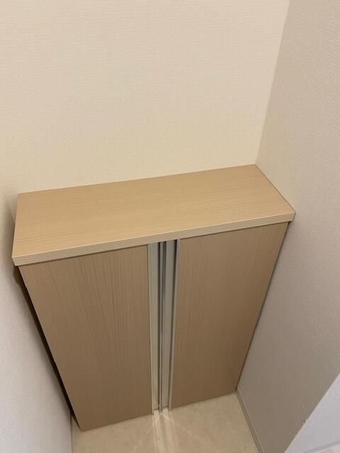 玄関　収納もある玄関です