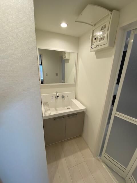 洗面設備　洗面所です