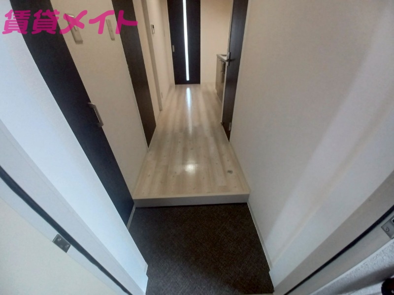 玄関　同物件別部屋写真。