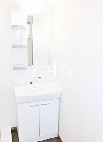 洗面設備　洗面台です。