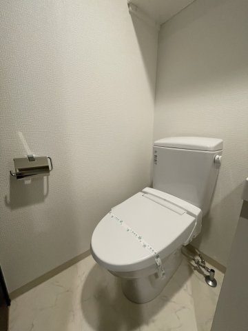 トイレ　(参考)同マンション別間取り他部屋の写真（間取り図が正）