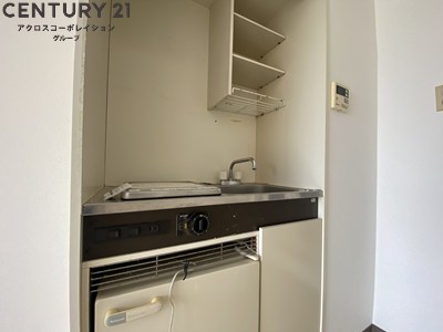 キッチン　IHコンロで火を使わず、料理初心者の方にもおすすめです！