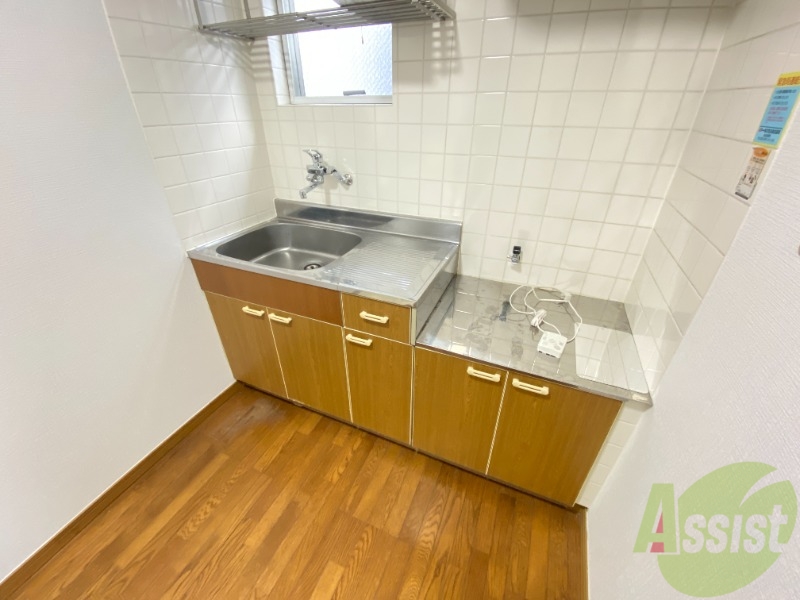 キッチン　キッチンはこちらです。ガスコンロをお買い求めいただきます