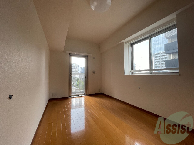 その他部屋・スペース　別の角度から洋室を撮影しました。２枚戸から陽が射しています。