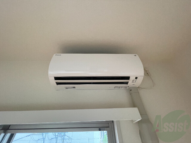 その他設備　エアコンが設置してありますので、寒暖対策もばっちり。