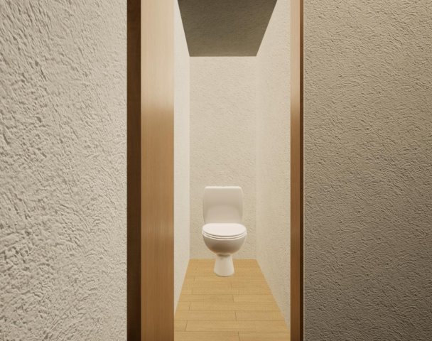 トイレ　ウォシュレット付き便座（イメージ）