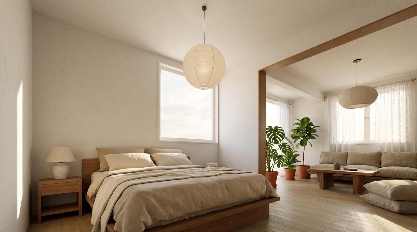 その他部屋・スペース　個室から見たリビングのイメージ