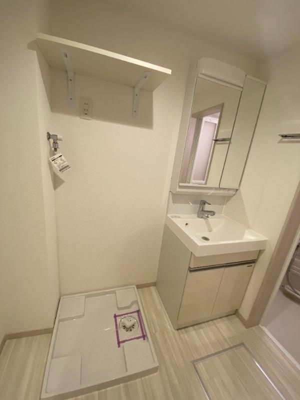 洗面設備　※同シリーズ物件モデルルームの写真です