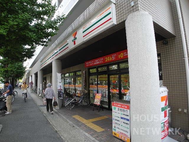 コンビニ　セブンイレブン京都修学院駅前店（コンビニ）まで419m