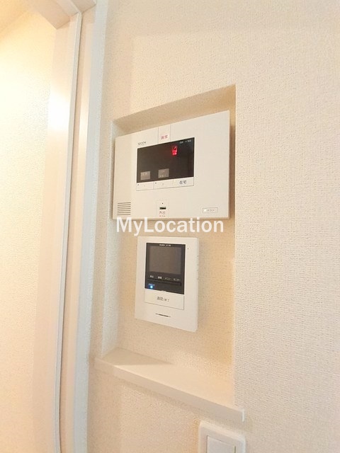 セキュリティ　☆モニター付きインターホンです☆