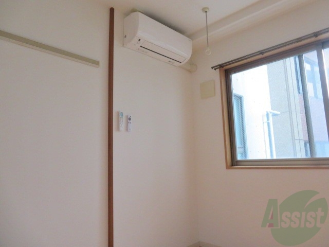 その他設備　エアコンが設置してありますので、寒暖対策もばっちり。