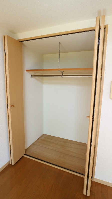 収納　居室部分の収納スペース