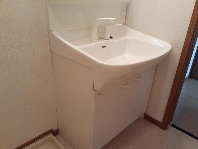 洗面設備　洗面所です