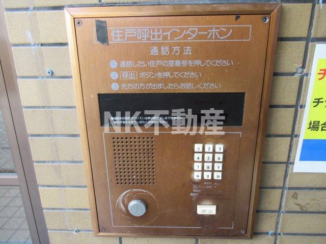 セキュリティ　オートロックです