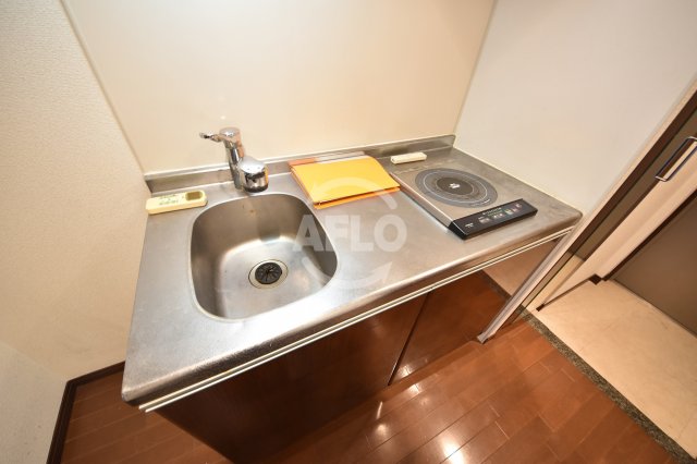 キッチン　エイペックス京町堀II　1口キッチン