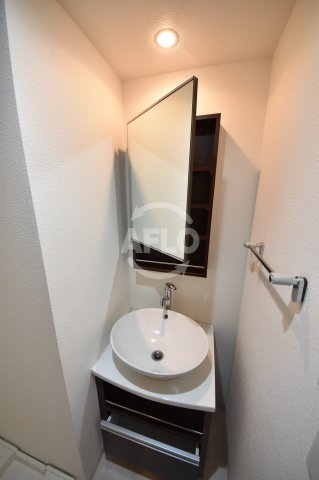 洗面設備　エイペックス京町堀II　洗面台