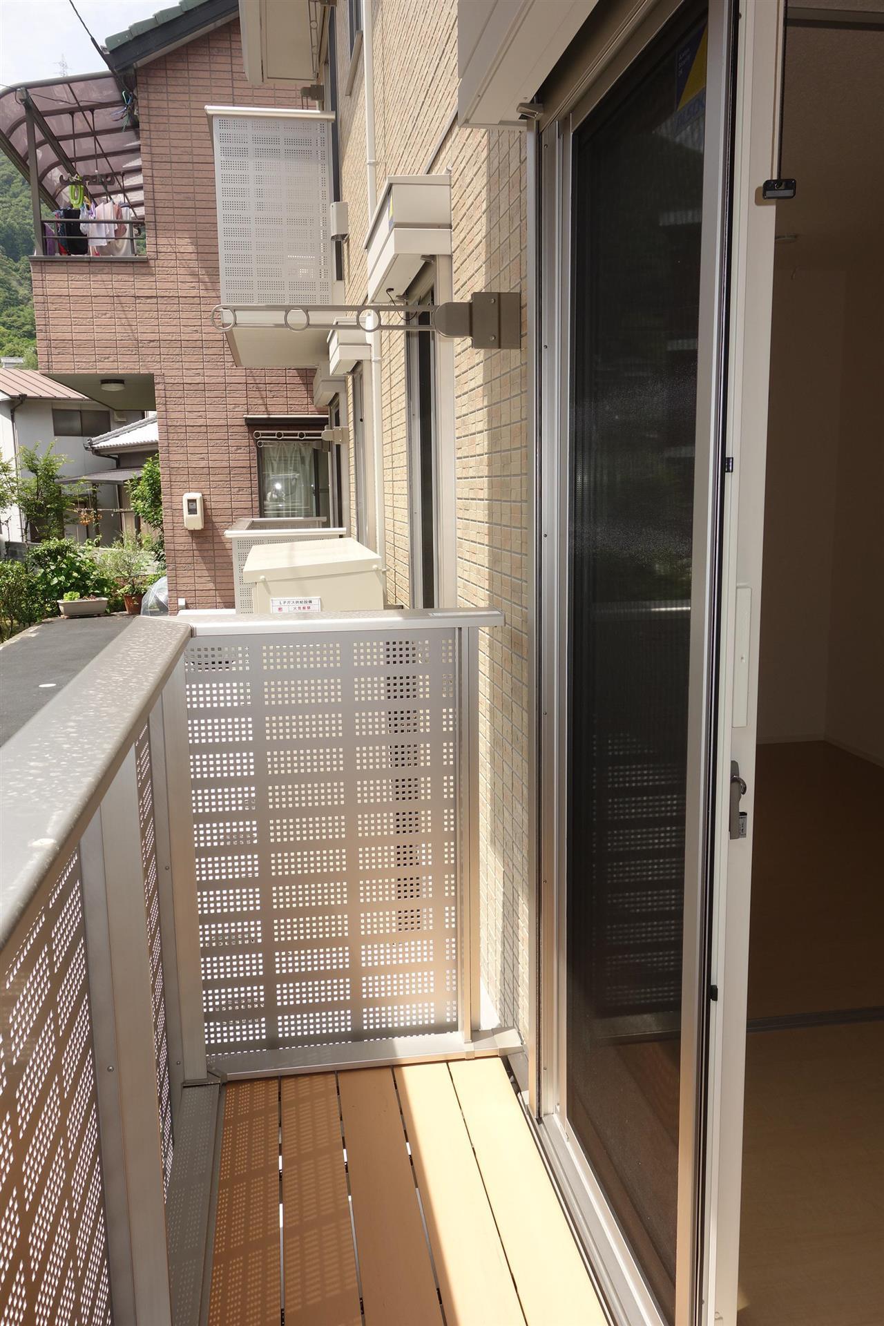 バルコニー　風通しの良いバルコニー♪