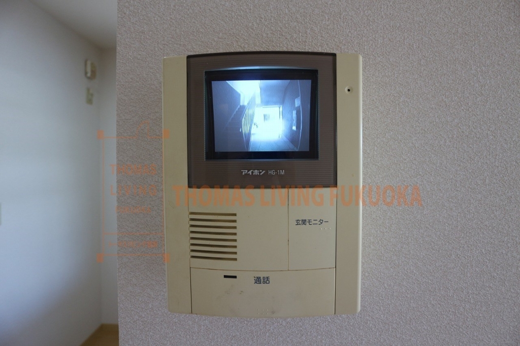 セキュリティ　TVモニター付きインターホン